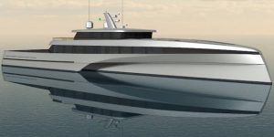 Bury Design Meluncurkan Yacht Monohull 57m Trimaran, Inception 24m